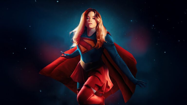 milly alcock as supergirl woman of tomorrow 8v